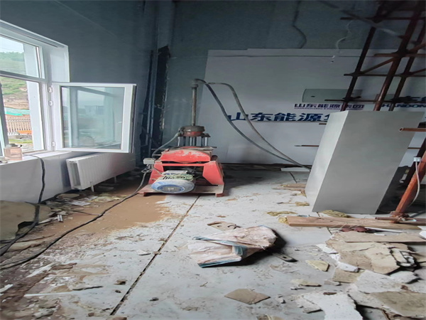 山海关地基基础下沉墙体裂缝加固注浆顶升施工